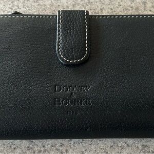 Dooney & Bourke Black Leather Wallet
